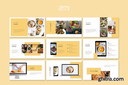 Quice Food - Powerpoint Google Slides and Keynote Templates