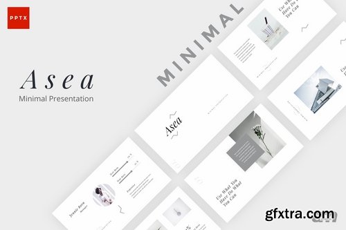 Asea Minimal - Powerpoint Google Slides and Keynote Templates