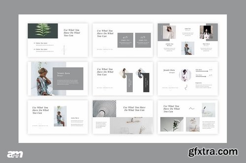 Asea Minimal - Powerpoint Google Slides and Keynote Templates