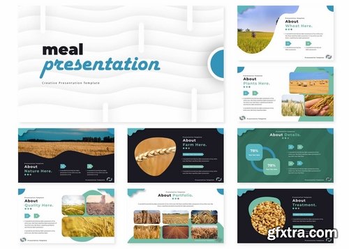 Meal - Powerpoint Google Slides and Keynote Templates