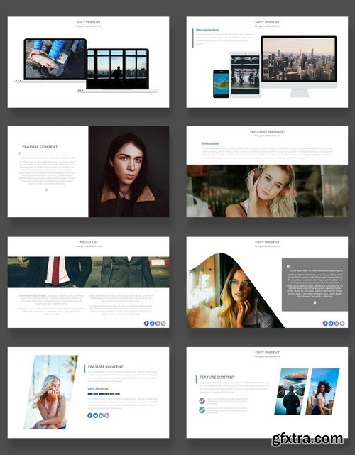 Sisfy Powerpoint and Keynote Templates