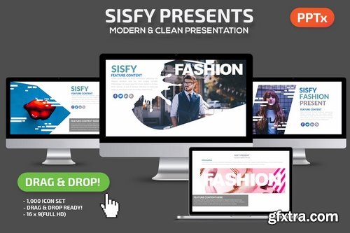 Sisfy Powerpoint and Keynote Templates