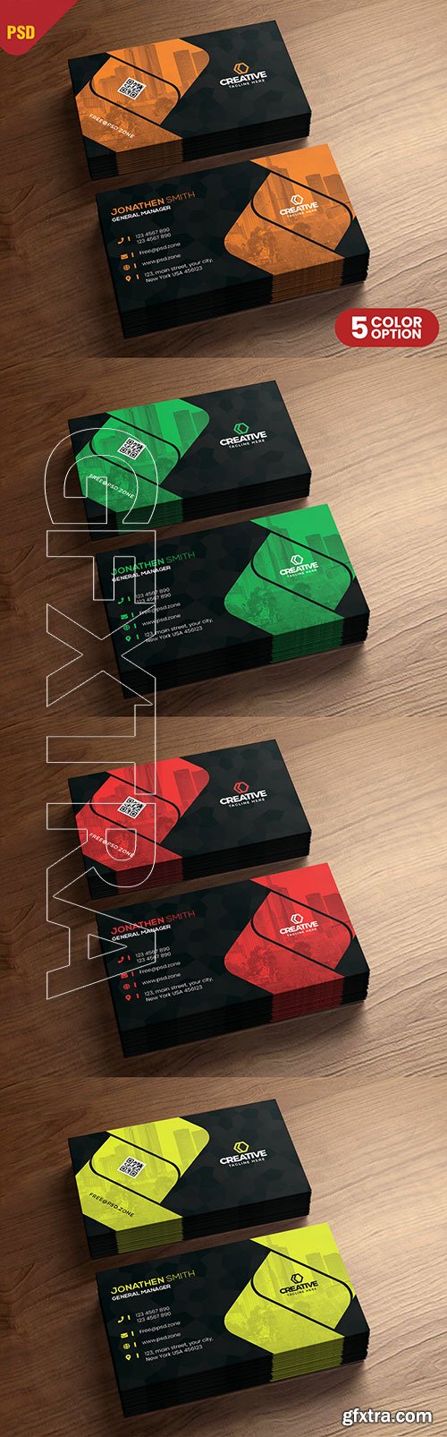 Business Card Design Templates PSD 3