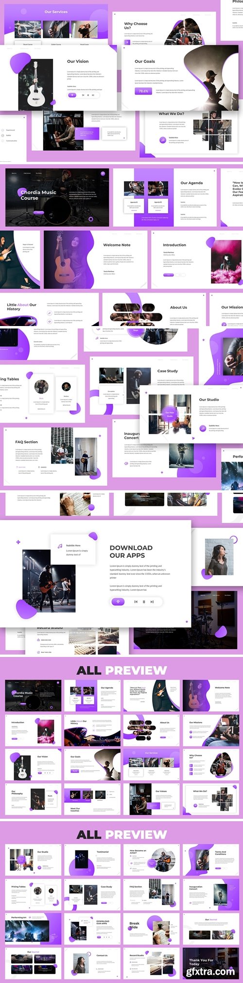 CM - Chordia - Music Keynote Template 3954824