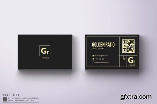 Golden Ratio Business Card