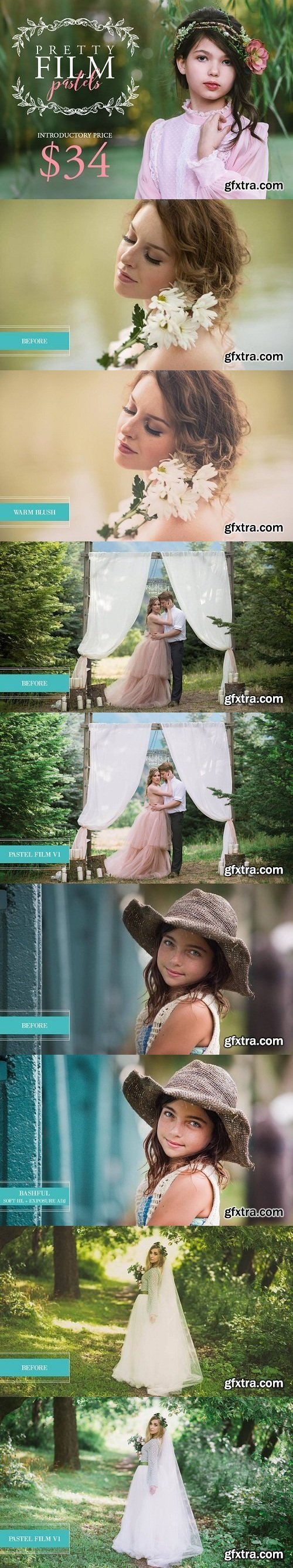 Lightroom Presets - PRETTY FILM: Pastels Collection