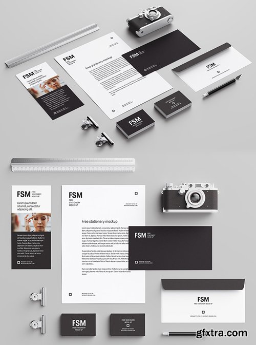 Professional Stationery PSD Mockups