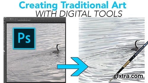 Creating Traditional Art with Digital Tools