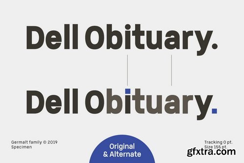 Germalt Font Family