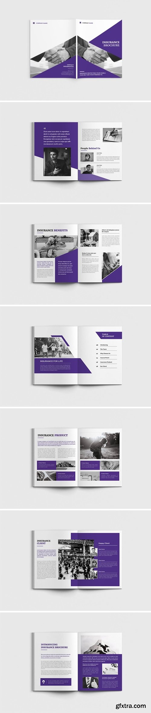 Lifevest - A4 Insurance Brochure Template