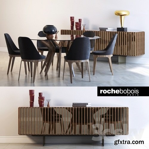 Roche bobois, ASTER, TOURNICOTI, PALIS SIDEBOARD, AIRE SUSPENSION