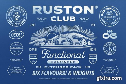 Ruston Font Family