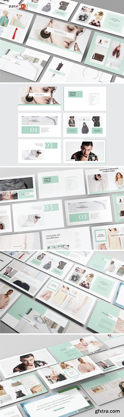 SOPHIA - Multipurpose Powerpoint, Google Slides and Keynote Template Presentation