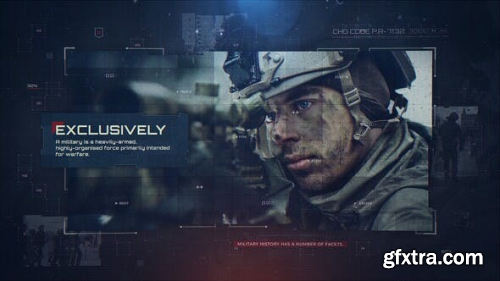 VideoHive Military Slideshow 24195916