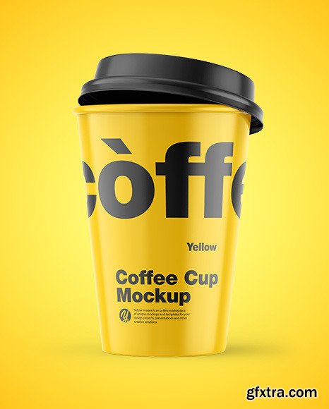 Glossy Coffee Cup Mockup 46293