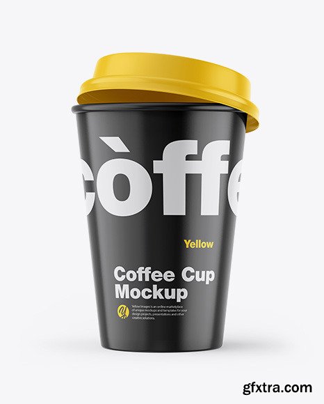 Glossy Coffee Cup Mockup 46293