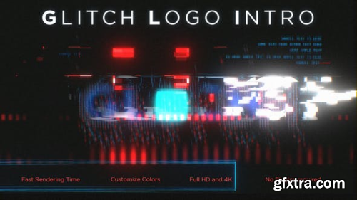 VideoHive Glitch Logo Intro 23810378