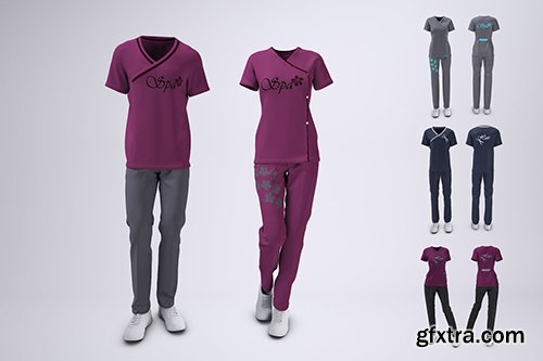 Spa Uniform Mock-Up