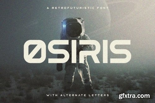 CM - Osiris - Futuristic Font 3966420