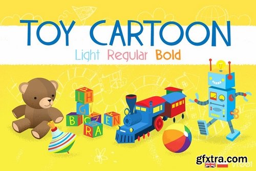 CM - Toy Cartoon font 3964246