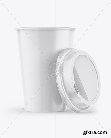 Glossy Coffee Cup Mockup 46411