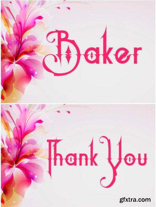 Baker Font