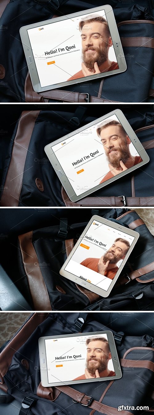 CM - Android Tablet Realistic PSD Mockups 2366750