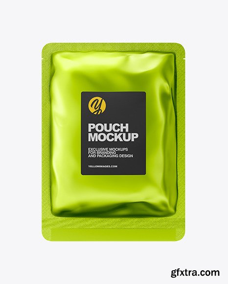 Metallic Pouch Mockup 46526