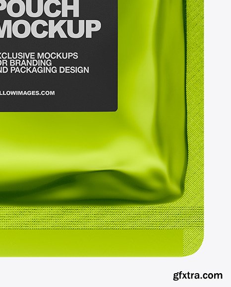 Metallic Pouch Mockup 46526