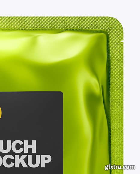 Metallic Pouch Mockup 46526