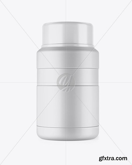 Matte Thermos Mockup 46525