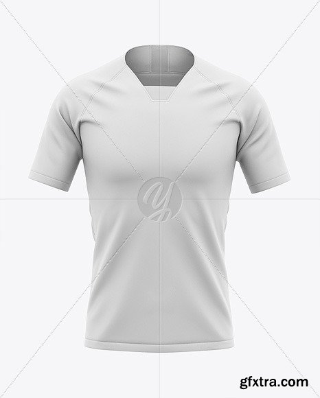 Men’s Soccer Raglan Jersey Mockup 46523