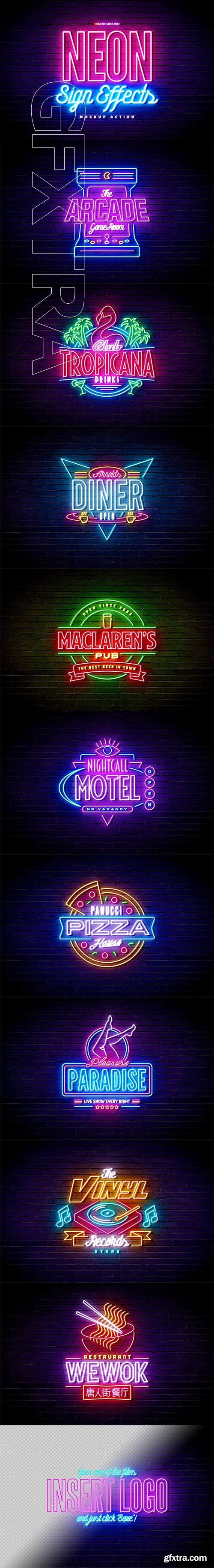 CreativeMarket - Neon Sign Effects 3893928