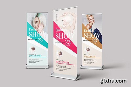 Fashion Show Roll-Up Banner