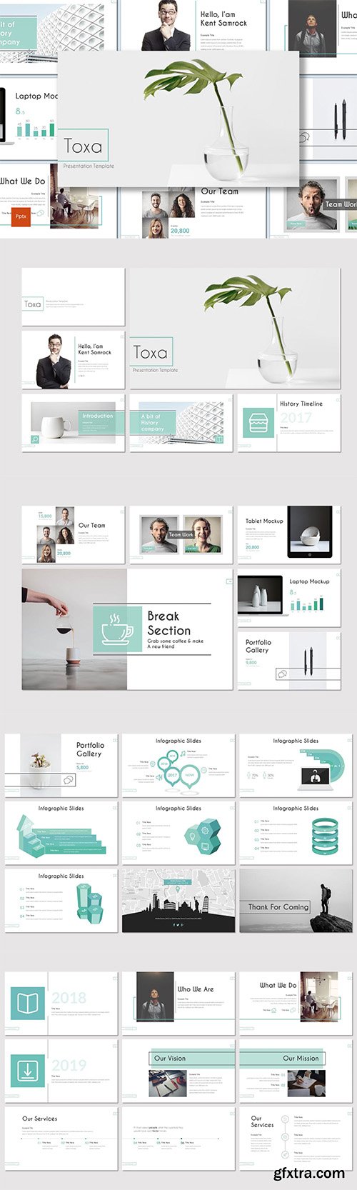 Toxa - Investment Powerpoint Template