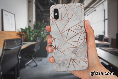 iPhone X Case Mock-Up Isolated