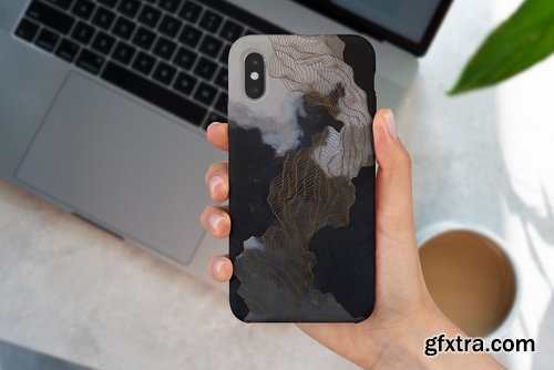 iPhone X Case Mock-Up Isolated