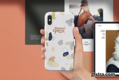 iPhone X Case Mock-Up Isolated