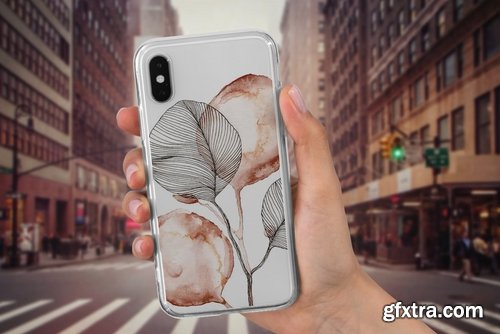 iPhone X Case Mock-Up Isolated