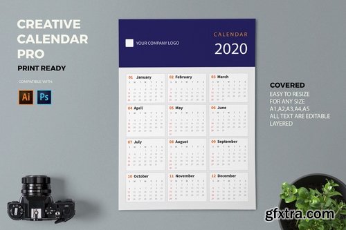 Creative Calendar Pro 2020