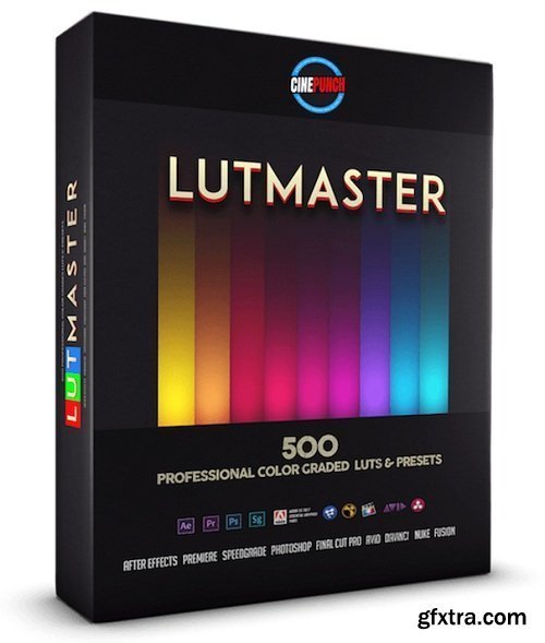 Cinepunch LUTMASTER Color Suite (Win/Mac)