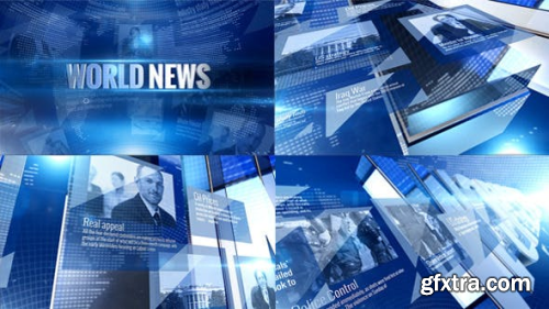 VideoHive World News Opener 11530375