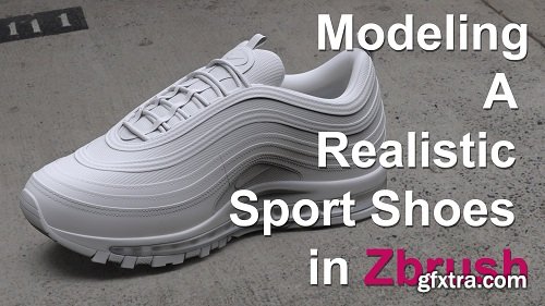 Gumroad – Modeling A Realistic Sport Shoes In Zbrush