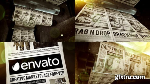 VideoHive Newspapers Opener 10148404