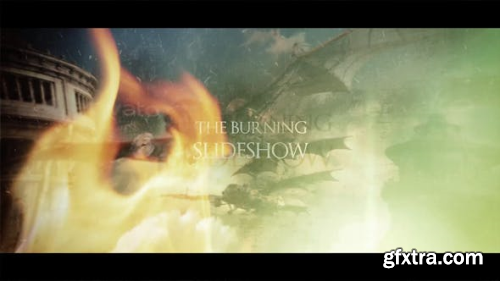 VideoHive The Burning Slideshow Opener 14438716