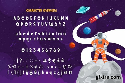 CM - Planet Love - Fun Children Typeface 3971067