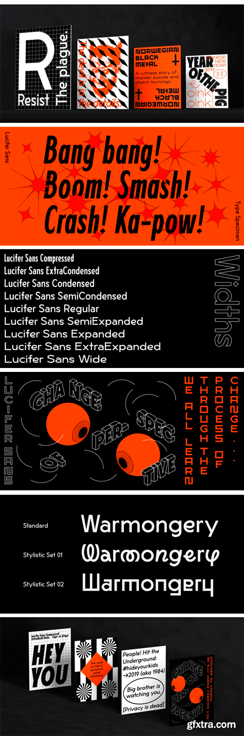 Lucifer Sans Font Family