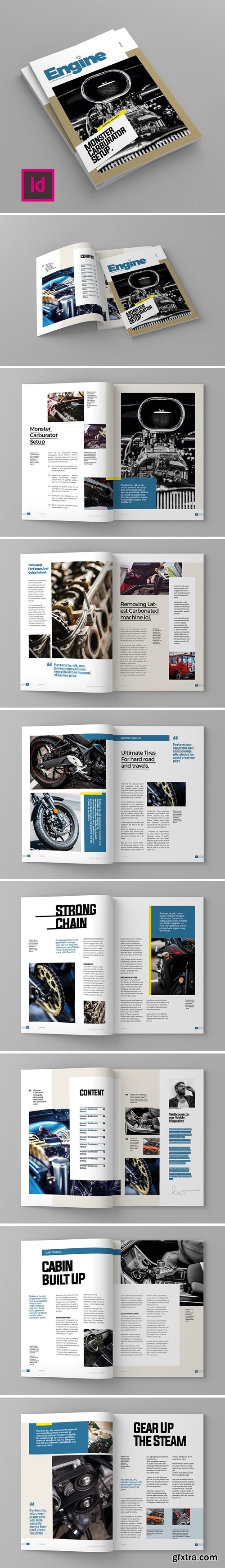 Engine - Magazine Template