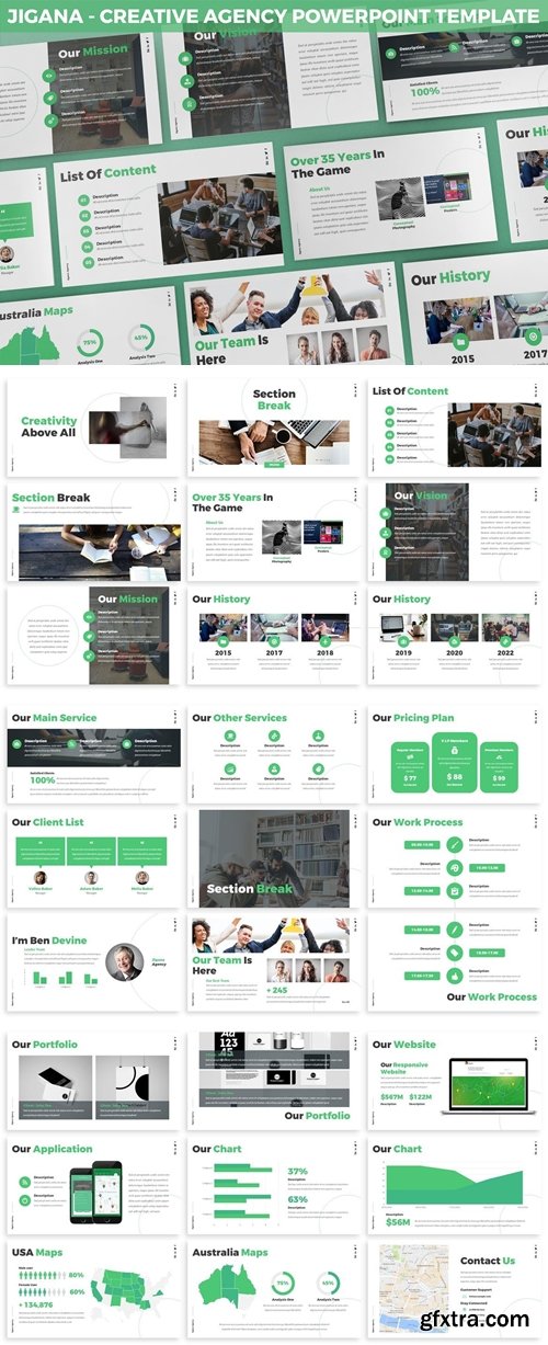 Jigana - Creative Agency Powerpoint Template