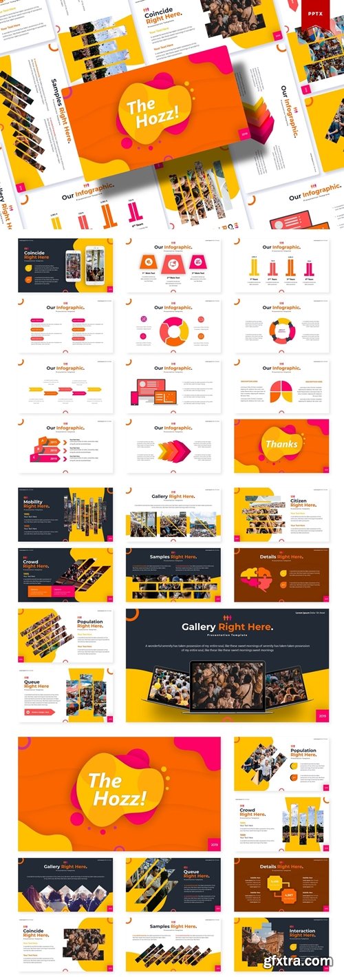 The Hozz Powerpoint, Keynote and Google Slides Templates